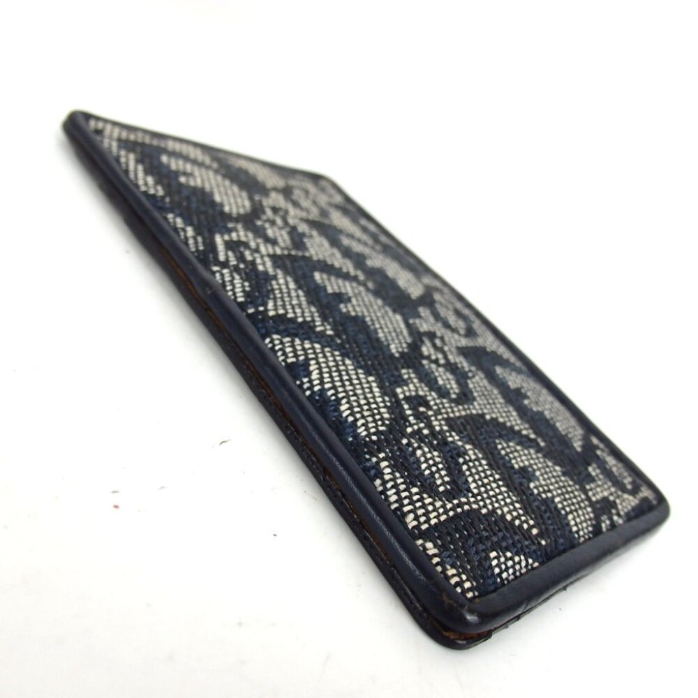 Authentic Christian Dior Trotter Card Case canvas/leather [Used] - Picture 3 of 11